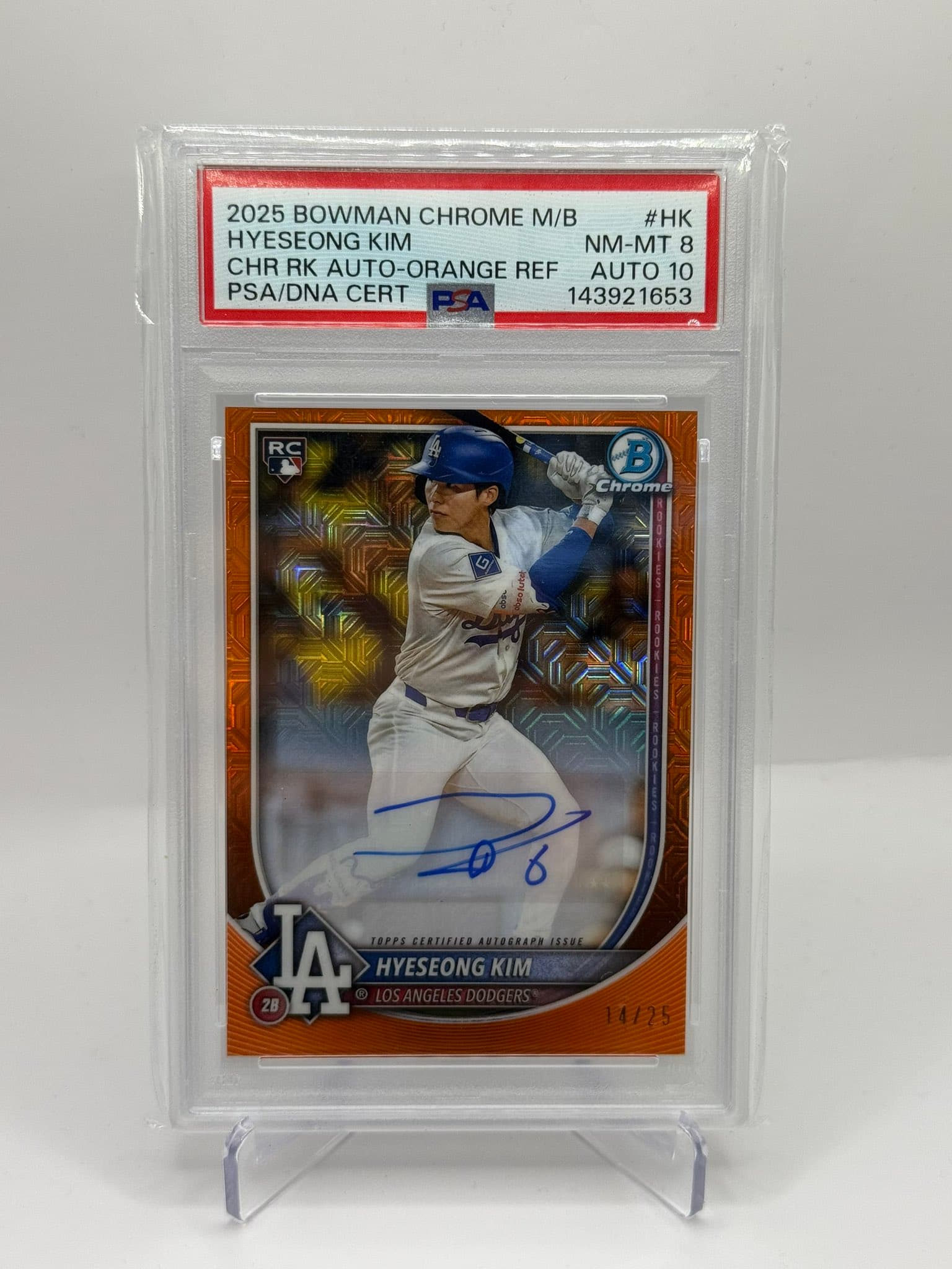 2025 Bowman Chrome M/B Hyeseong Kim — view 1 of 1