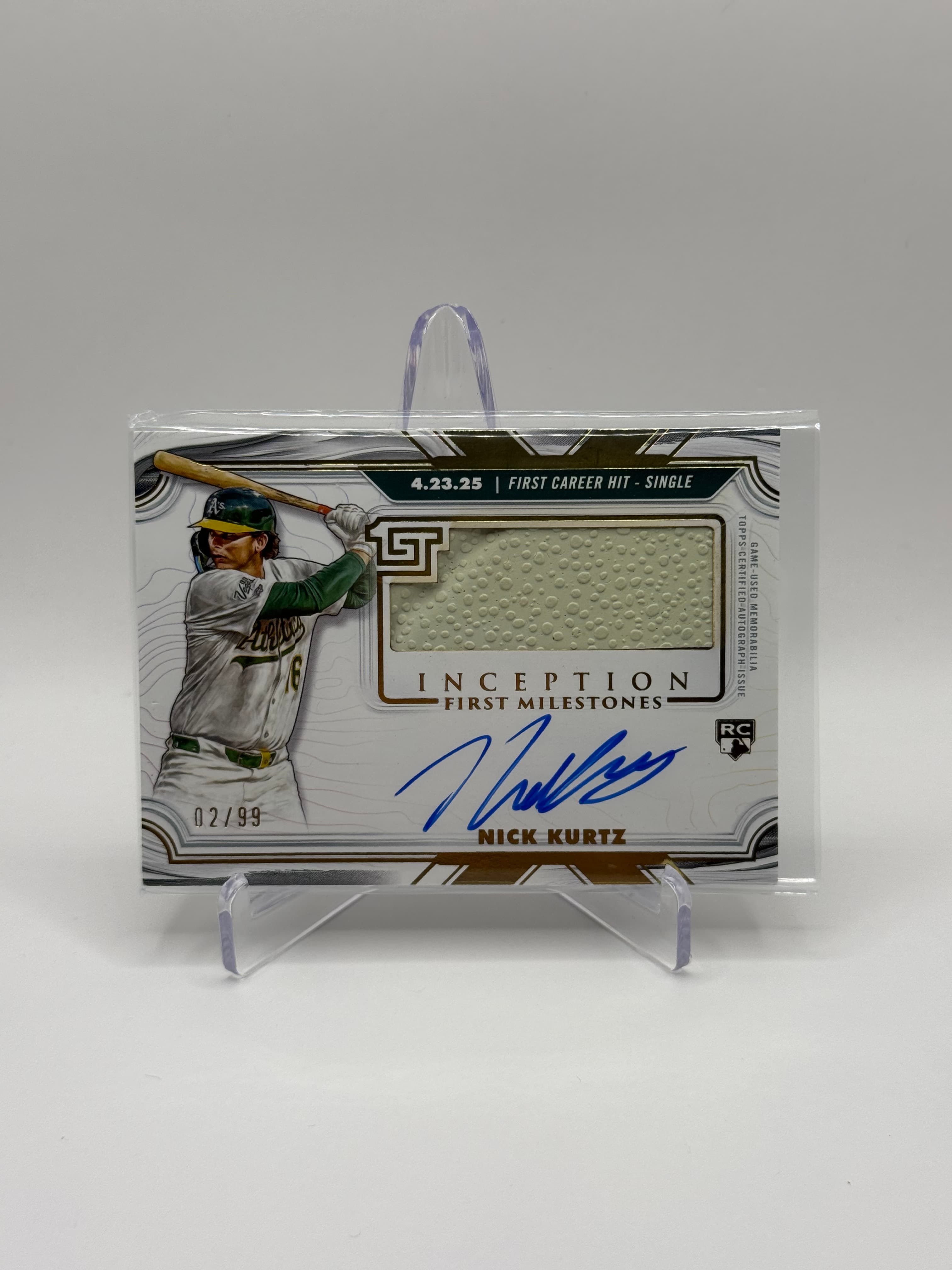2025 Topps Inception Nick Kurtz